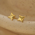 wholesale Sterling Silver S925 Minimalist Star Stud Earrings, Dopamine Ear Pins For Healing Piercings, Cross-border Retro Ear Accessories-0-1