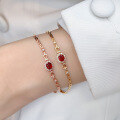 wholesale S925 sterling silver elegant and luxurious stylish versatile niche minimalist high-end women's bracelet-0-1