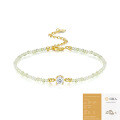 S925 Silver Gold Fashion Exquisite Moissanite Bracelet Hand Jewelry-0-15