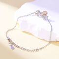 wholesale S925 Silver Exquisite Twist Bow Bracelet, Foreign Trade Best-Selling Pure Silver Jewelry-0-1