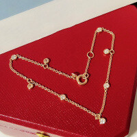 wholesale S925 Sterling Silver Red Elk Full Body Bracelet, Small and Unique Design, Original Korean Version, Simple and Stylish, High-End Women's Jewelry-BS0181-Gold 925 Silver