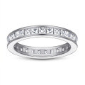 wholesale 925 Sterling Silver European and American Ladies' Non-Tarnish Cross-Border Stackable Ring Set Full Diamond Pavé Starry Sky Ring for Women Wholesale-0-4