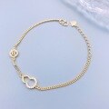 wholesale S925 Sterling Silver Fashion Minimalist Gourd Coin Wealth-Attracting Bracelet for Women, New Small Batch Design High-End Jewelry-0-7