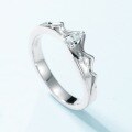 wholesale S925 Sterling Silver Fashion Trendy Everlasting Love Couple Rings, Men's and Women's High-end Sense Jewelry Wholesale-0-3