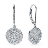 wholesale S925 Sterling Silver Cross-Border Europe and America Best-Selling Zircon Stud Earrings, Fashionable Commute, Simple, Gentle, and Artistic Temperament-Silver 925 silver