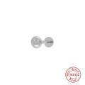 wholesale S925 Sterling Silver 18G Flat Head Push-Pin Cartilage Ear Stud, Popular in Europe and America for Ear Piercing-0-29