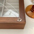 wholesale 925 Sterling Silver Women's Whale Necklace, Creative Forest-Style, Delicate and Minimalist, Luxury Trendy Collarbone Chain-0-4