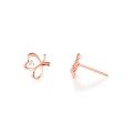 wholesale 9K 14K 18K Gold Rose Gold AU750 Moissanite Diamond Ear Stud Earrings Wholesale-0-1