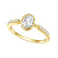 wholesale 14k Gold Plated S925 Sterling Silver Inlaid with 5A Zircon Ring, Fashionable and Personalized Luxury-0-0