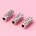 wholesale Metal S925 Silver Small Fish Beads, Koi, Straight Tube, Herringbone Spacer Beads for DIY Bracelet Necklace Unisex Accessories-0-2