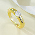 wholesale S925 silver gold-plated ring with 50mm simulated diamond,,-0-3