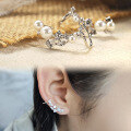 wholesale S925 silver jewelry Japanese minimalist earrings elegant asymmetric pineapple earrings factory clearance-0-21