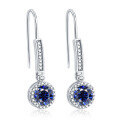 wholesale S925 Silver Fashion Earrings with Zirconia Ear Pins for Women, Factory Direct-0-13
