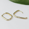 wholesale Solid 14K Gold Earrings AU585, Simple and Stylish Women's Earrings,, Can Be Made in Other Materials-0-2