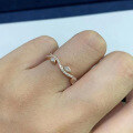 wholesale Metal material, new design leaf full diamond ring,-0-2