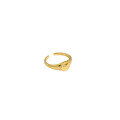 wholesale S925 Sterling Silver 411 Korean Version Ins Minimalist Micro-Inlaid Zirconium Ring for Women, Versatile Band-0-6