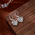 wholesale S925 Sterling Silver Cross-Border Amazon Best-Selling Hollow Heart Stud Earrings for Women,-0-3