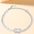 wholesale S925 Silver Bracelet for Women, Trendy High-End Designer-Inspired Minimalist Style-0-2