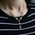 wholesale S925 Silver Inlaid Natural Hetian Jade Gradient Purple Sugar Gourd Necklace, New Chinese Style, Live Streaming Hit-0-4