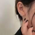 wholesale S925 Sterling Silver Diamond-Inlaid Wave-Shaped Ear Clasp Korean Fashion Ins Style Ear Cartilage Earring Jewelry M05417-0-0