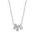 Sterling Silver Women's Necklace New Style Fade-Resistant Luxury-0-3