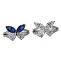 wholesale S925 Silver with Diamond Butterfly Ring for Women, Zhuo Zhifan New Edition,-0-4