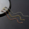 wholesale S925 Sterling Silver Versatile Extension Chain, Fashion Minimalist Chain, DIY Simple Elegant Matching Chain-0-4