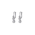 wholesale S925 Sterling Silver Minimalist Geometric Full Diamond Stud Earrings for Women, Elegant and Lady-like Style, Model G9432-0-4