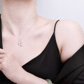 Sterling Silver Unicorn Necklace Women's Korean Style Clavicle Chain Gift-0-1