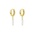 wholesale 925 Sterling Silver Vintage Tassel Pearl Earrings For Women,ins。-0-0
