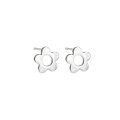 wholesale S925 Sterling Silver Small Fresh Flower Earrings, Forest Style, Minimalist, Elegant, New Design, Personality-0-0