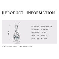 S925 Sterling Silver Butterfly Moissanite Layering Necklace-Style K [Clearance Sale - Free Shipping] Silver  925 Silver