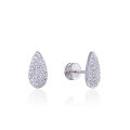 wholesale S925 Sterling Silver Korean New Women's Elegant and Beautiful Fashion Teardrop Earrings Minimalist Wholesale Accessories-0-4