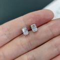 wholesale S925 Sterling Silver Eagle Claw High-End Moissanite Earrings 1/2/3 Carat Stud Earrings Cross-border-0-3