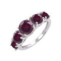 wholesale S925 silver, manufacturer direct supply colored crystal ring for women,-0-7