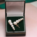 wholesale 14K gold-plated 925 silver light luxury Korean style OL natural freshwater pearl earrings for wholesale-0-3