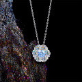 Metal Material Sunflower Collarbone Necklace, Ins Style Hot New Morchain-0-1