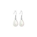 wholesale S925 Sterling Silver Vintage Teardrop Pearl Earrings for Women, High-End Elegant Ear Accessories with Unique Design-0-4