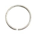 wholesale 9999 Pure Silver Chinese Trend Grass Script Tibetan Heart Sutra Bracelet for Women, Vintage Style Artistic Solid Silver Open Bangle for Men-0-4