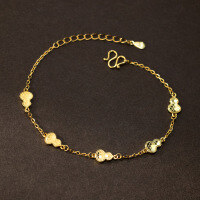 wholesale S925 Silver Nalan Fresh Sweet Ins Style Niche Design Exquisite Ice Gourd Bracelet S7734-S925 silver bracelet silver 925 silver