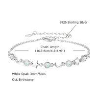 Sterling Silver Bracelet with Round Emerald-Like Gemstone, Vintage Style Clearance with Free Shipping-Style I [Clearance Sale with Free Shipping]  925 Silver