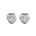 wholesale S925 Silver Aegean Sea Jewelry 7*7mm Cross-Border Love Shape Stud Earrings Fashion Classic Item for Fast Selling-0-4