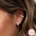 wholesale S925 Sterling Silver INS Pearl Zircon Earrings, a best-selling and versatile women's earring in-0-2