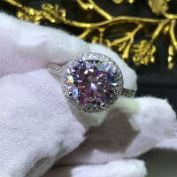 Sterling Silver S925 Classic Ladies' Shimmering Zirconia Proposal Ring, Final Sale.-Style Y [Clearance Sale with Free Shipping]  US Size 7.5
