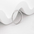 wholesale 999 Sterling Silver All-over Sandblasted Women's Ring, Closed Band Minimalist Cross-border New Accessory-0-0