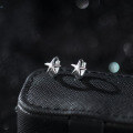 wholesale S925 Sterling Silver Fresh and Sweet Ins Niche Design Exquisite Minimalist Five-Pointed Star Ear Clasp M06302-0-3