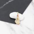 wholesale 925 Silver Plated Japanese New Style Light Luxury Unique Pendant Natural Irregular Rutilated Quartz Wholesale-0-3