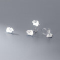 wholesale S925 silver cute little sheep ear clips for non-pierced students, summer women's Korean-style earrings G9915-0-0