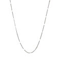 wholesale 925 Sterling Silver Super Sparkly Pendant Necklace for Women, Small and Unique Ins Style Starry Sky Layering Collarbone Chain with Side Pendant Minimalist Chain.-0-4