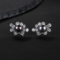 wholesale S925 Sterling Silver New Natural Freshwater Pearl Earrings for Women, Personalized Design Fashionable and Luxurious High-End Sense-0-6